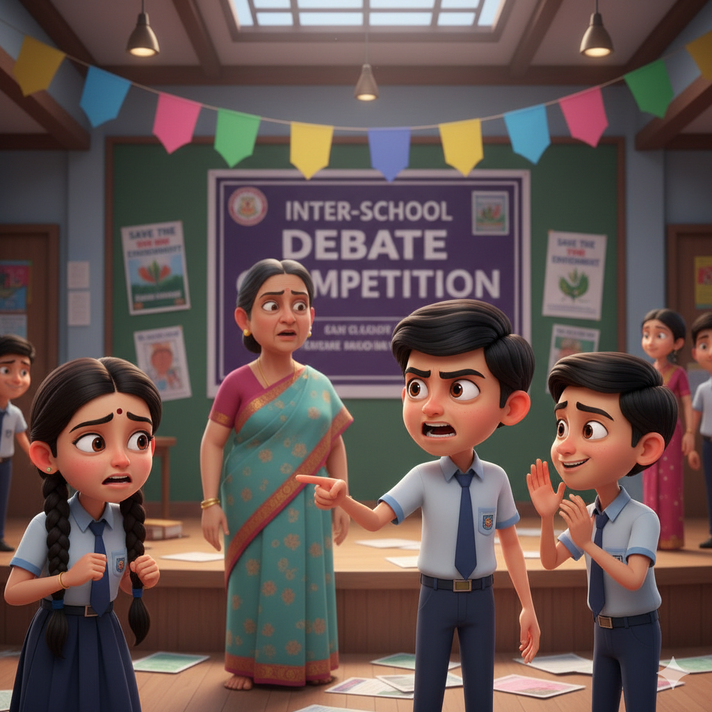 Fix your own faults first 