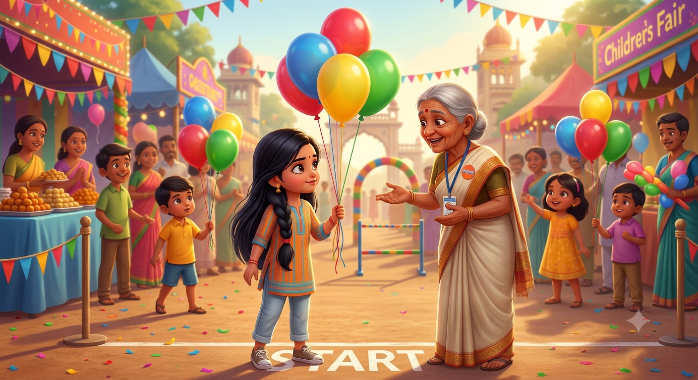 The Four Balloons